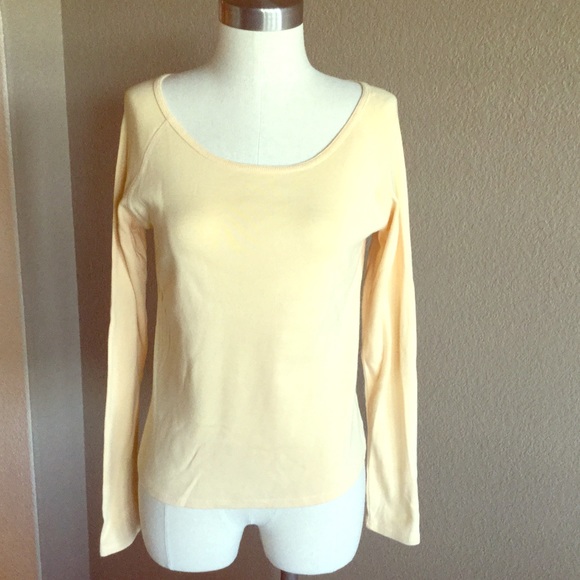 VINTAGE Y2K Ann Taylor LOFT Top - Scoop Neck with Raglan Sleeves - Size Small - Picture 1 of 4